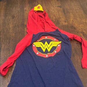 Wonder Woman Kids Costume - Red and Blue